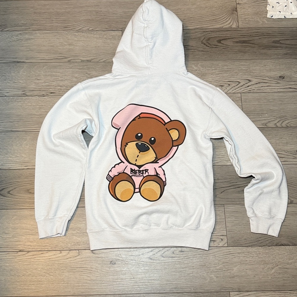 Justin Bieber Teddy Bear Hoodie Mascot Bear Drew House UO Women's Size Small